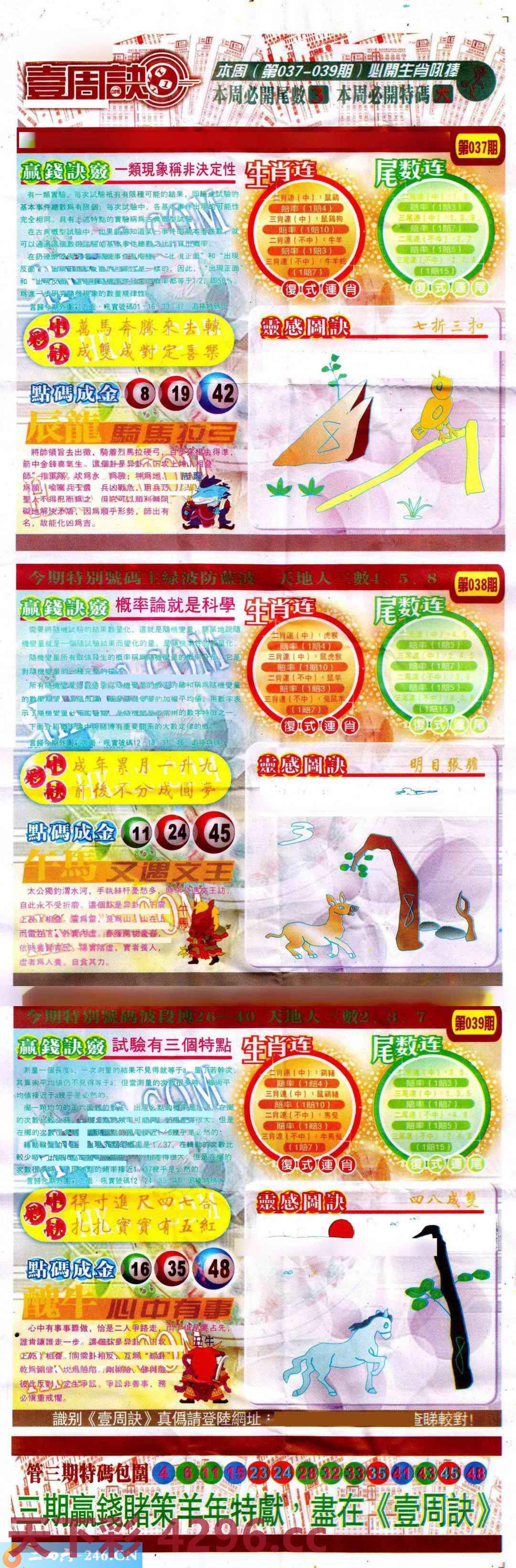 ：一周决